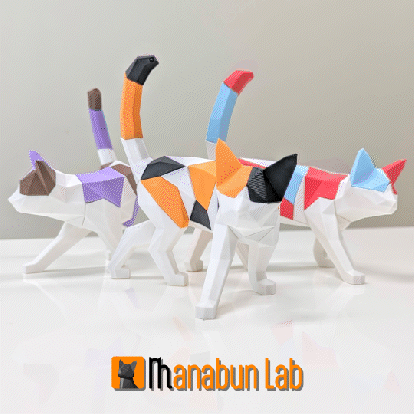 Low Poly Walking Cat Puzzle — thumbnail 2