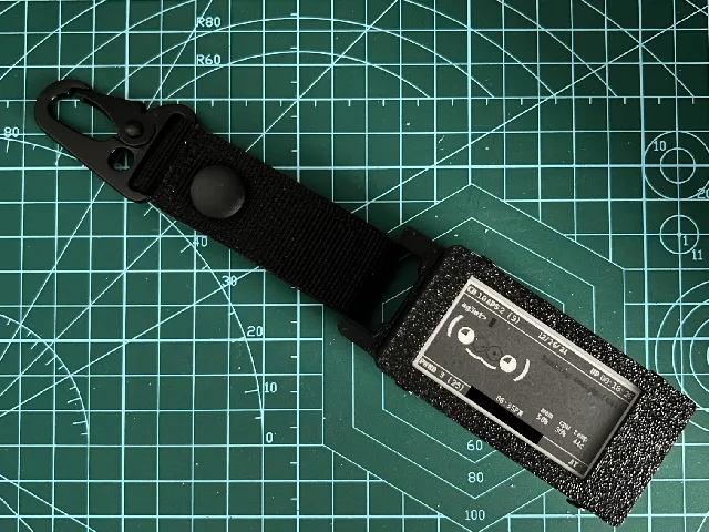 Pwnagotchi + Waveshare UPS HAT (C) Case with MOLLE Strap Mount