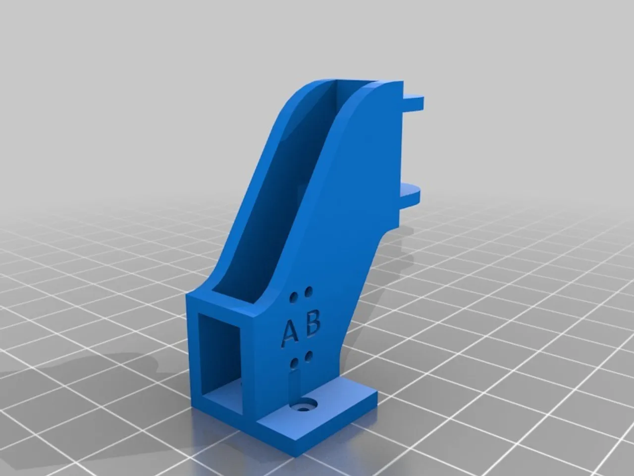 Anet A8 lightweight and unobtrusive X-axis cable chain by juh