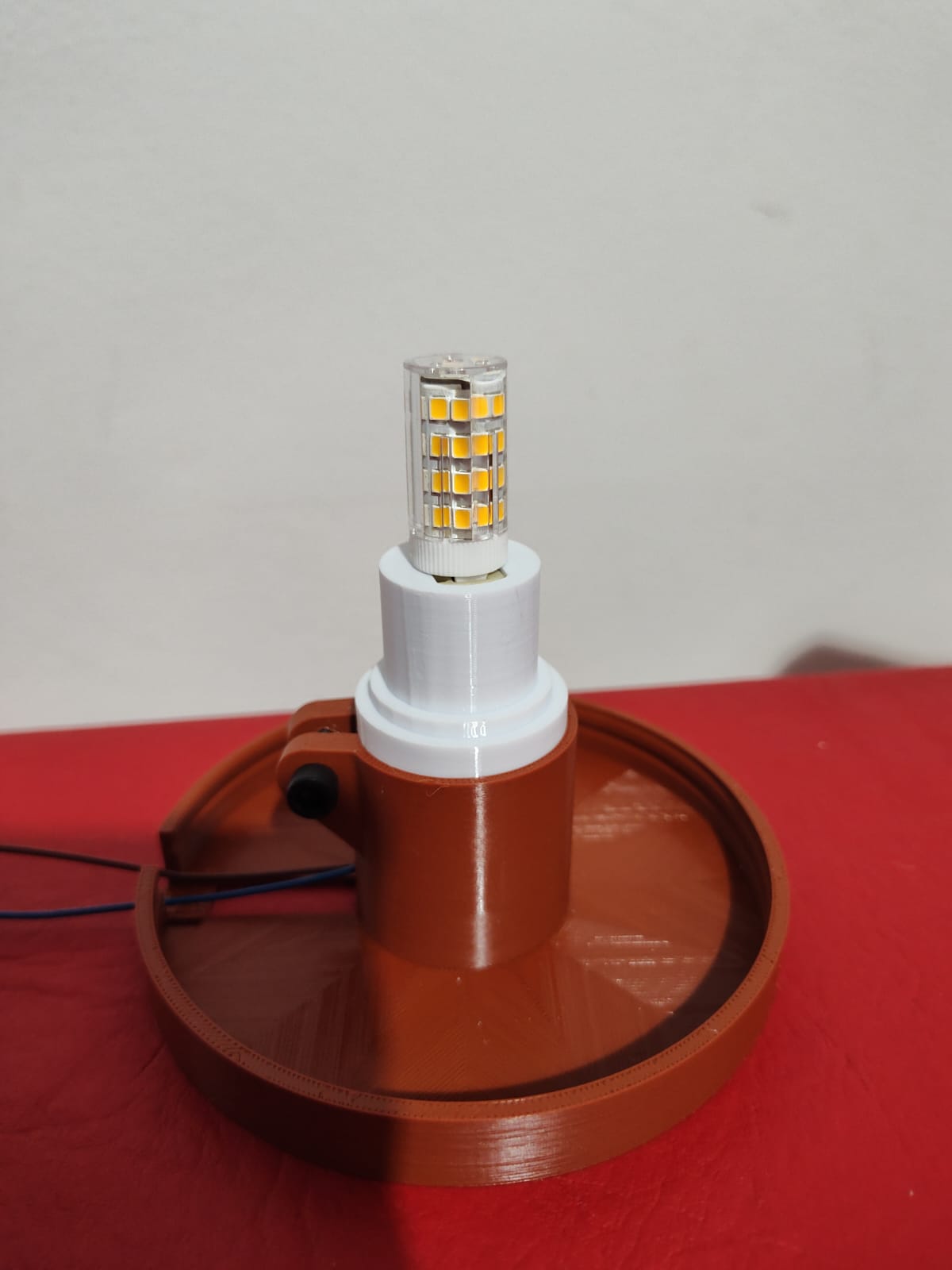 G9 socket adapter E27 base lamp — miniatura 3