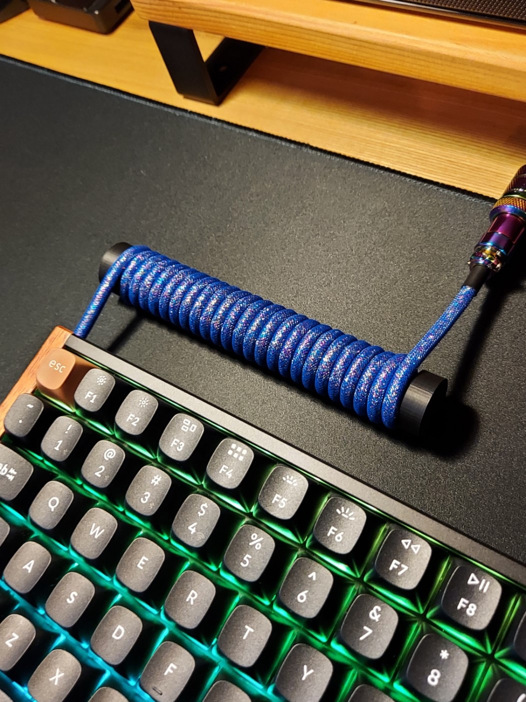Keychron keyboard aviator cable rod bar