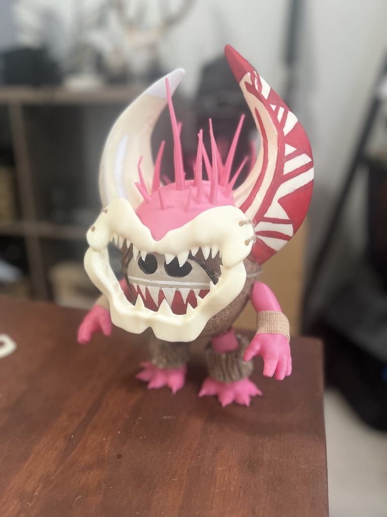 Kakamora Chief from Moana - Using a real coconut! — miniatura 2