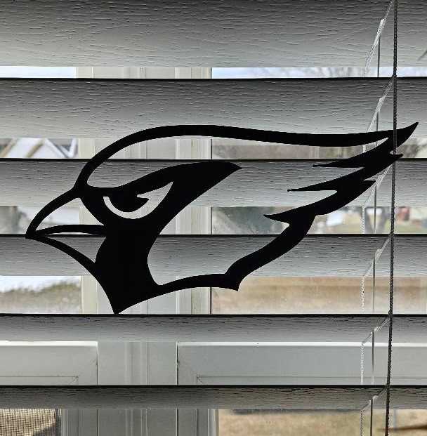 Cardinals Stencil / Wall Art