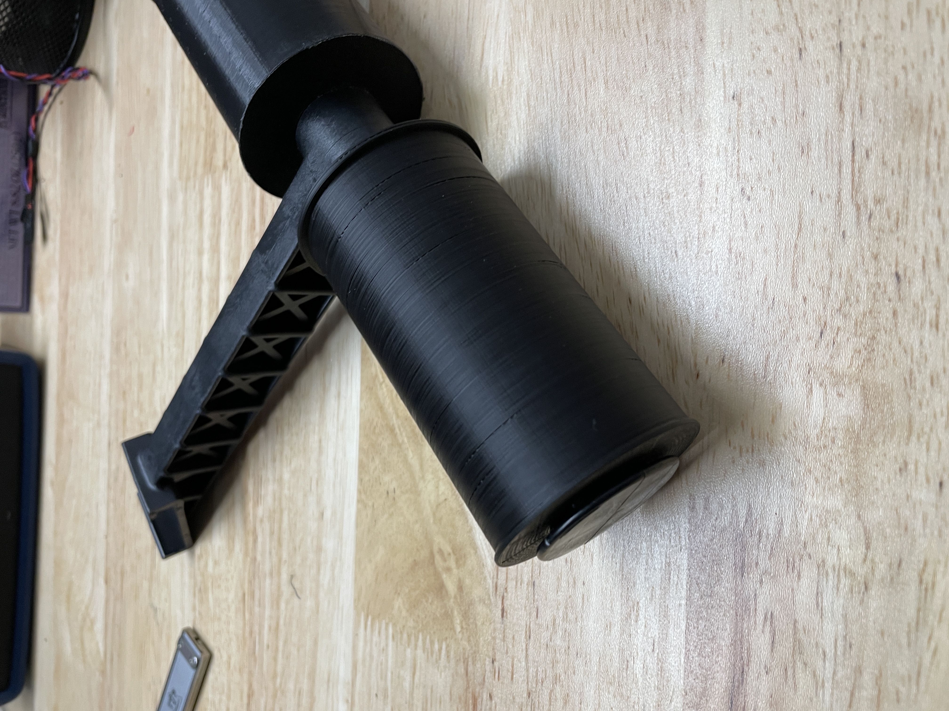 Prusa filament roll adapter