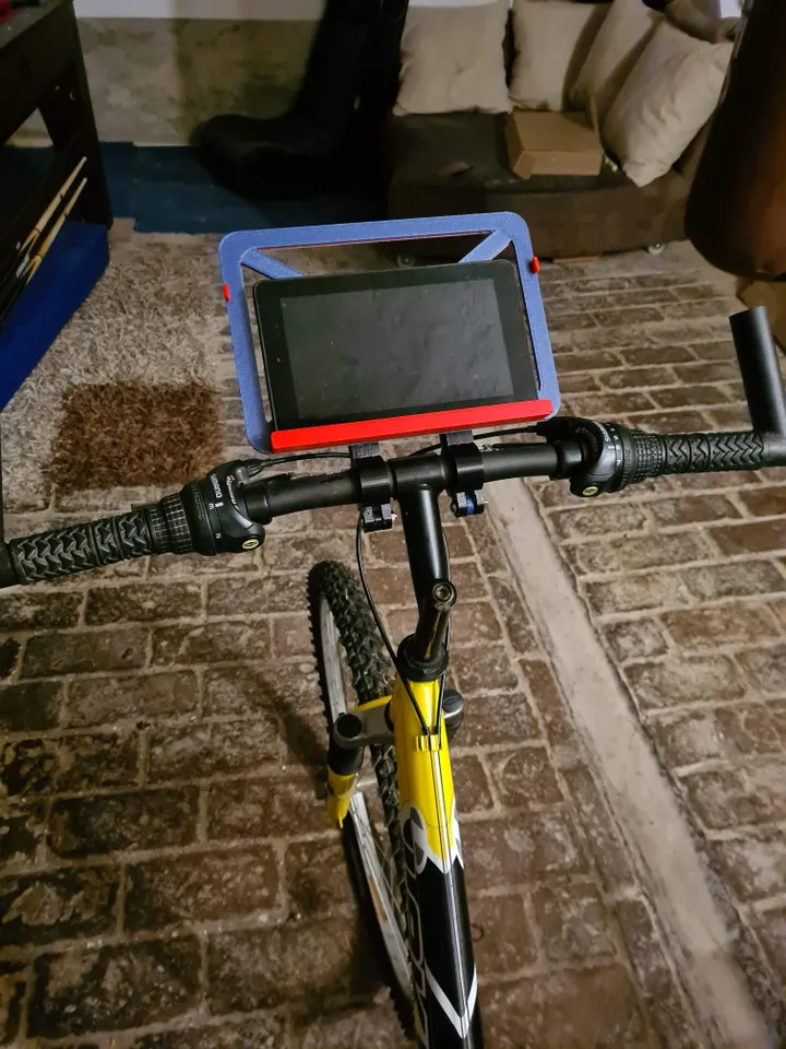 Bike Trainer Tablet Shelf by GCodePrintr Download free STL model