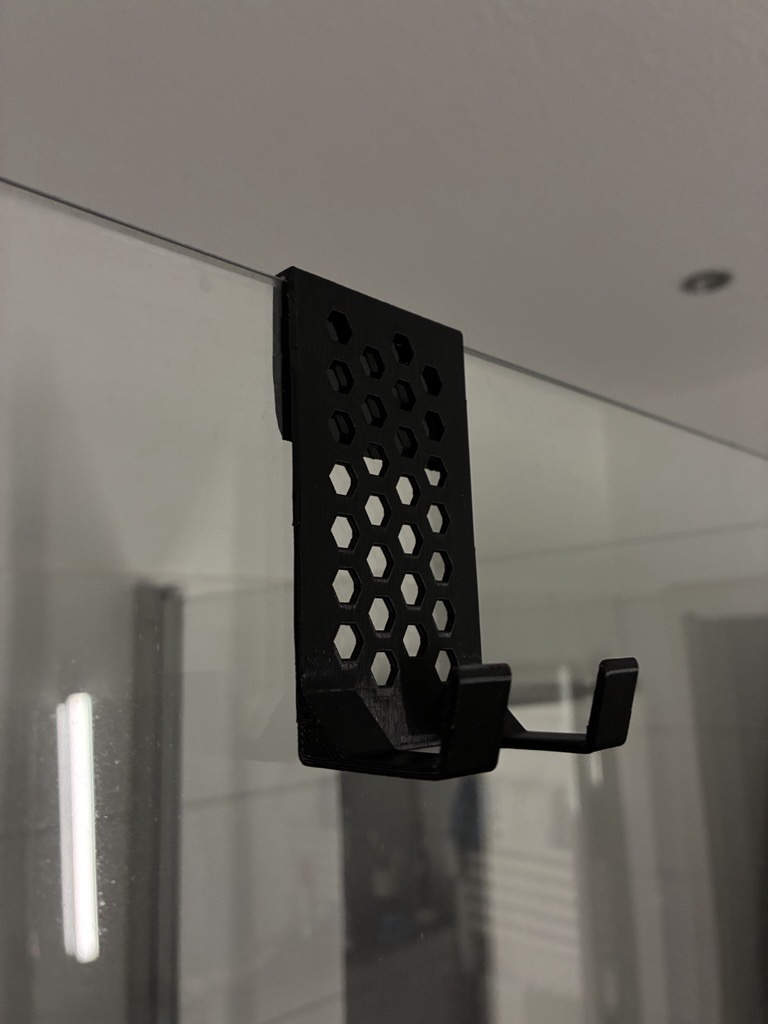 (Dusch)-Haken für 5mm dicke Aufhängung // (shower)-hook