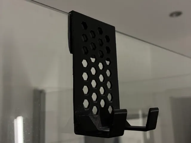 (Dusch)-Haken für 5mm dicke Aufhängung // (shower)-hook