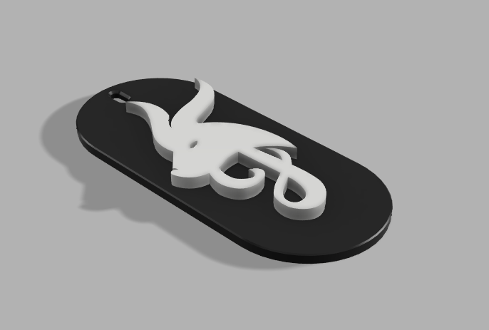 Goat Season Logo - Jala Brat, Buba Corelli Keychain