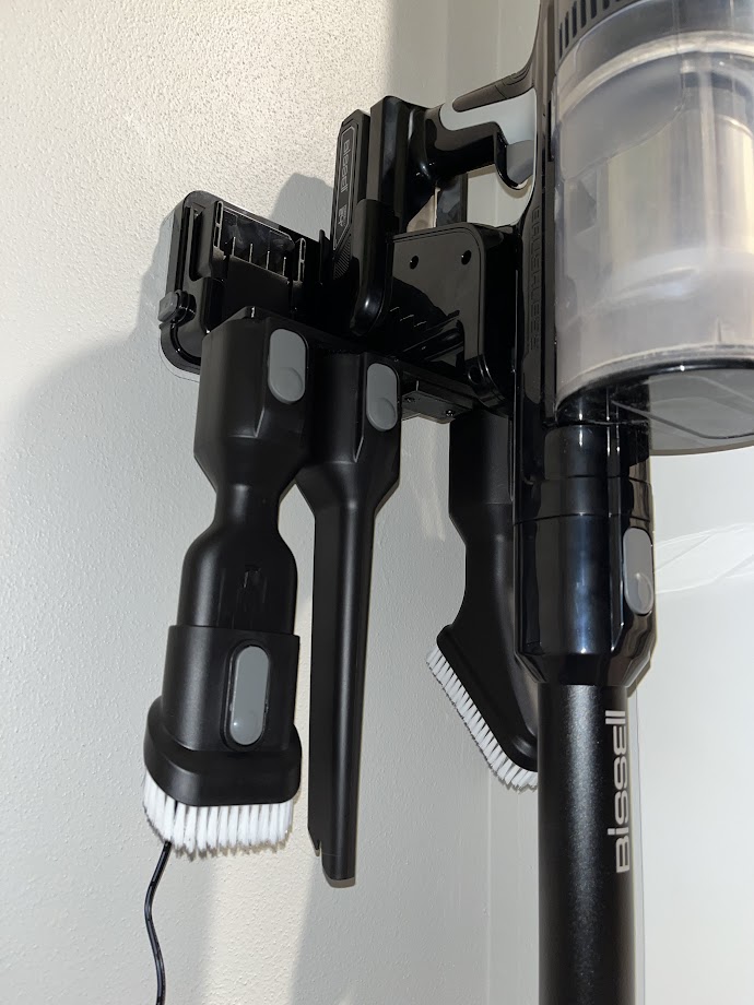 Bissel CleanView XR - wall mount attachments holder