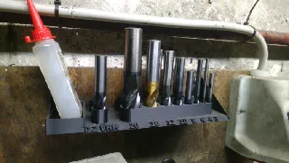 Milling cutter rack