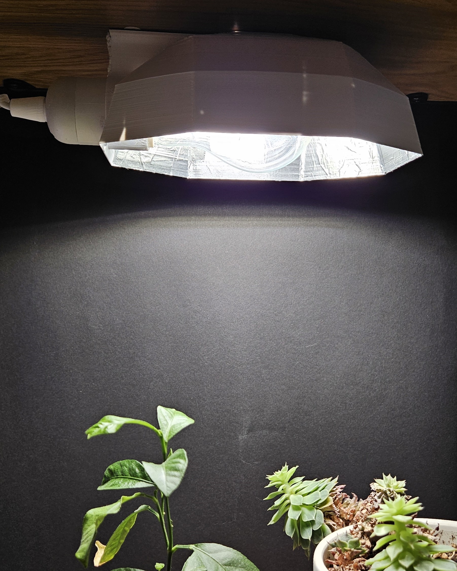 E27 lampshade and reflector "Turtle"