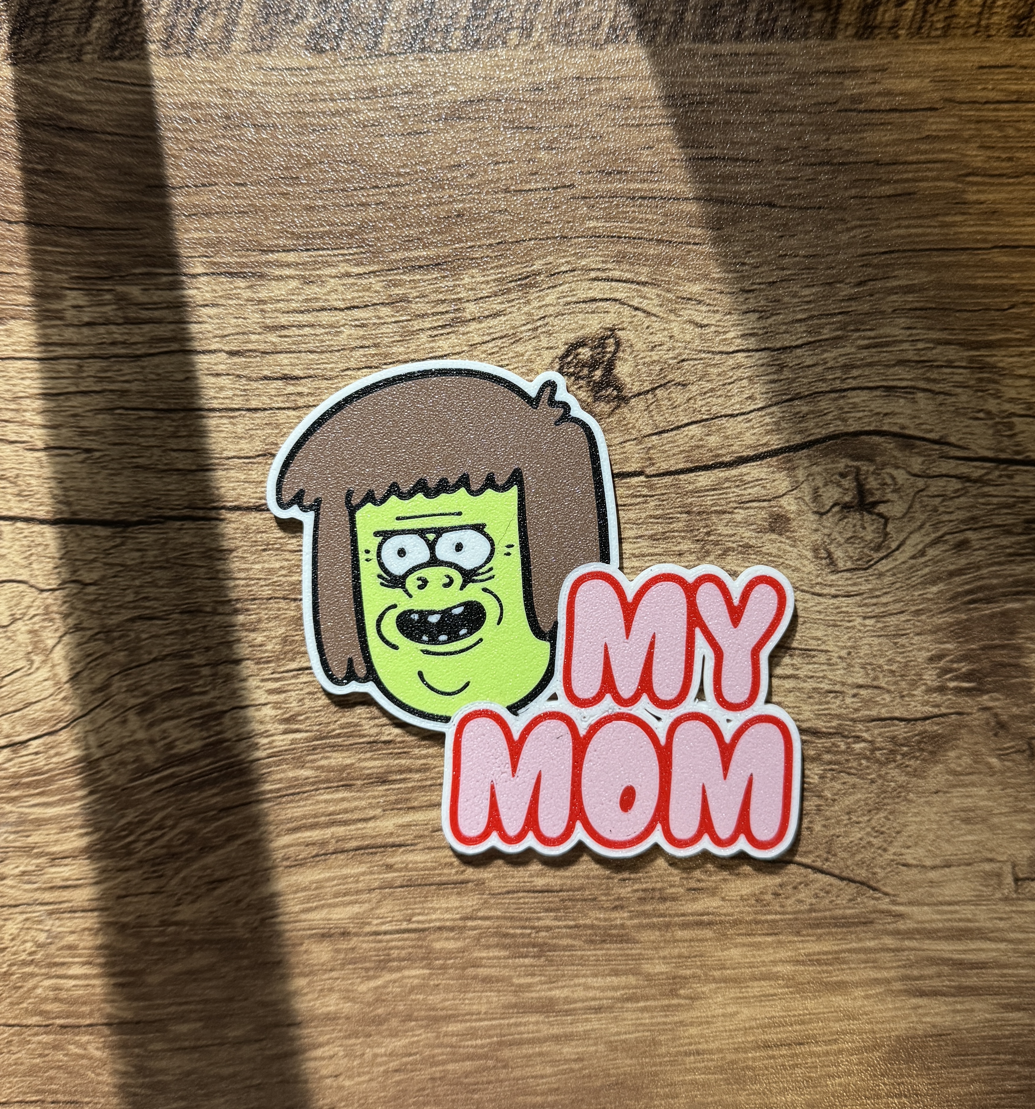 Muscle Man Regular Show Magnet (multi-color)(8x3mm magnets)
