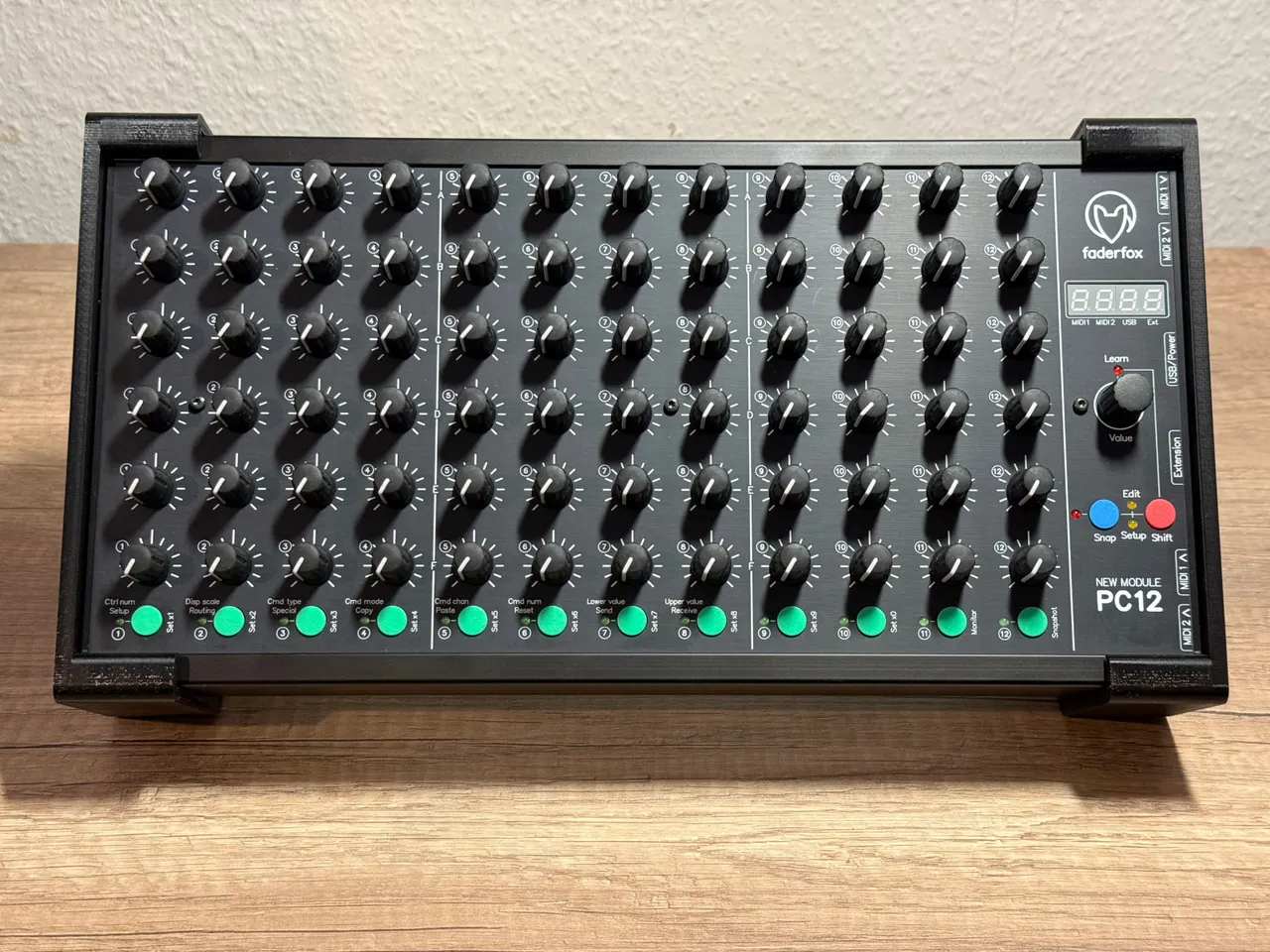 Faderfox PC12 【日本未発売】 FaderFox PC-12 / The PERFECT Midi Controller for DAWLESS Set