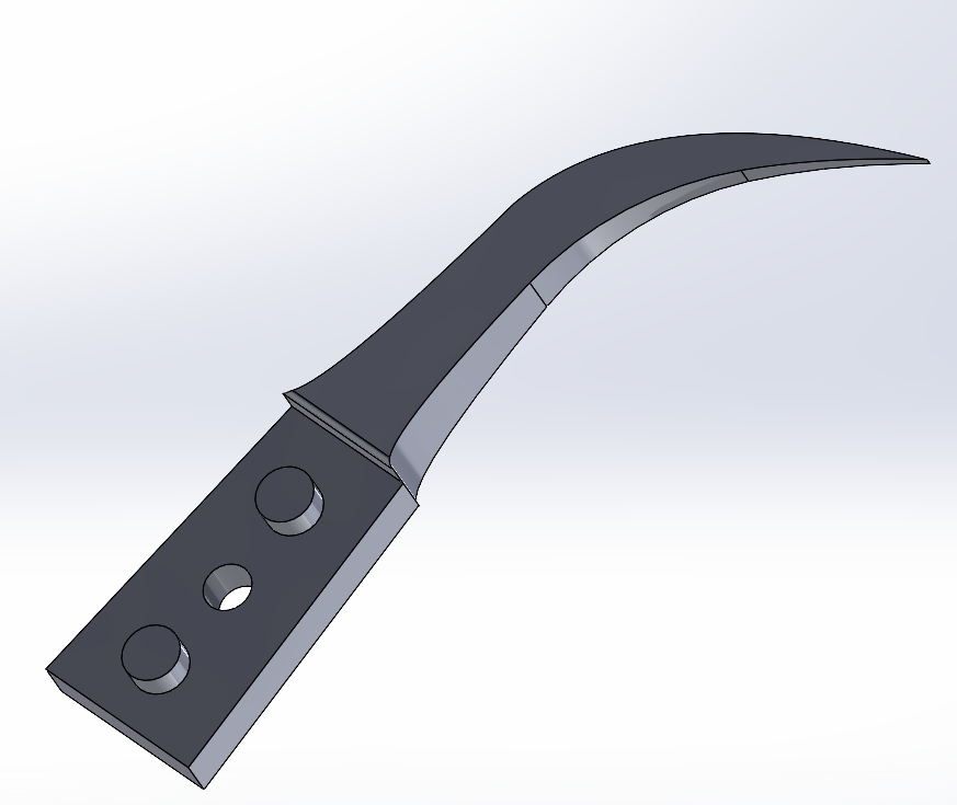 curved tweezers