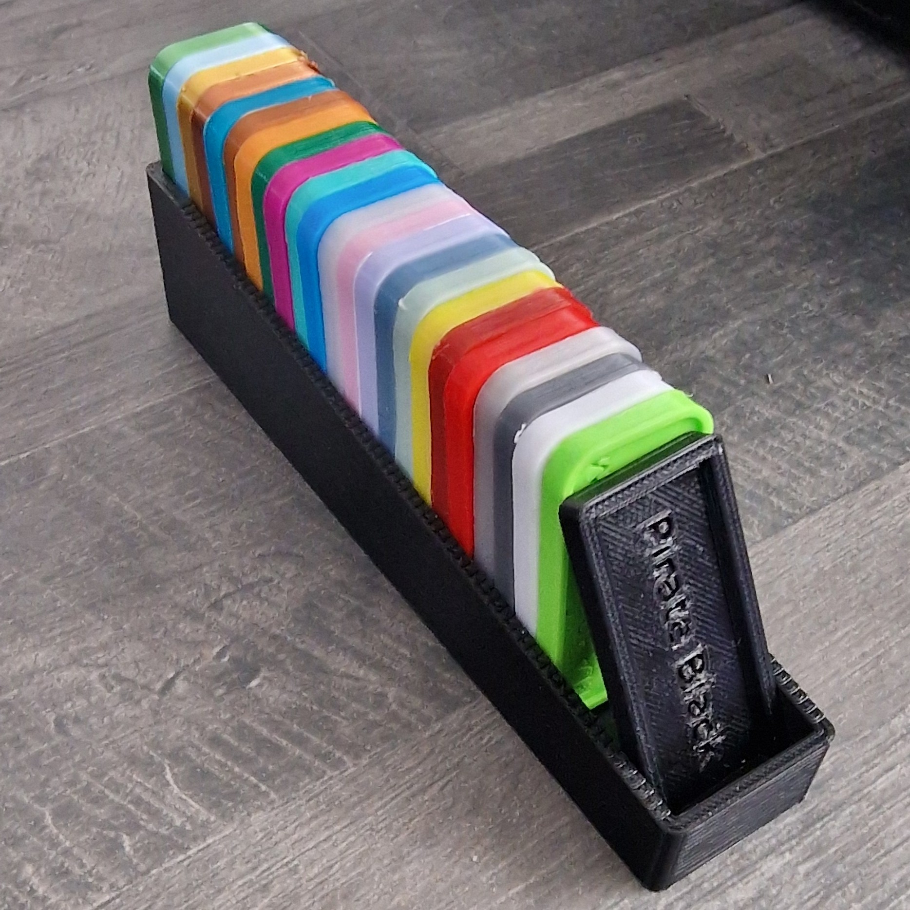 Filament Color Sample + Holder