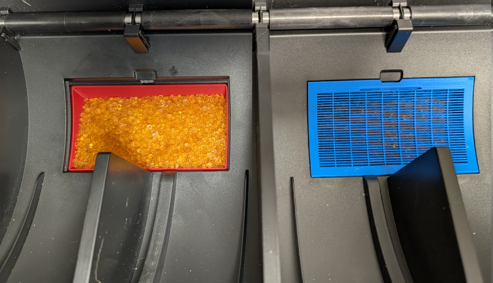 Creality K2 Plus CFS desiccant box + optional lid 3D model thumbnail