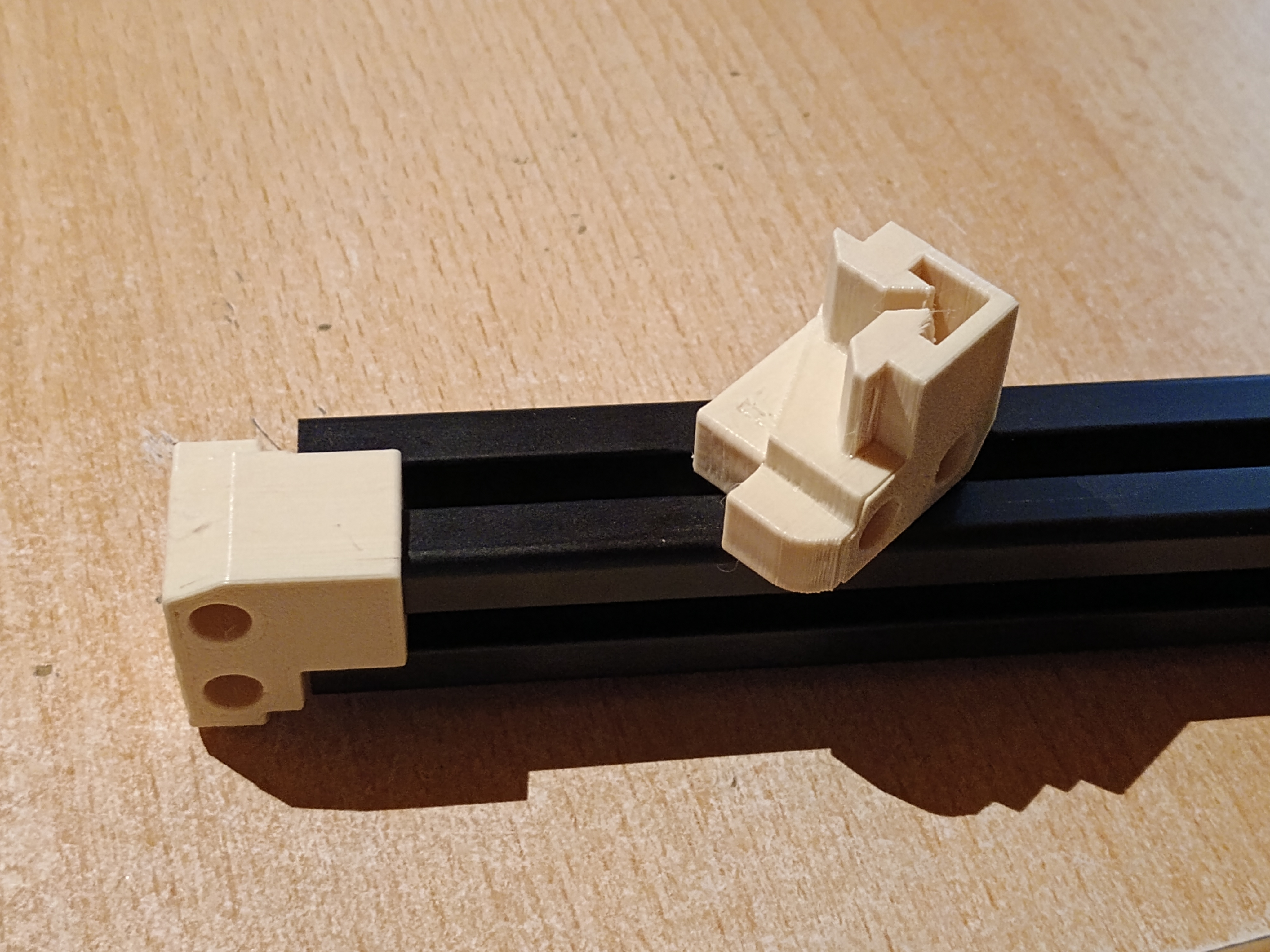 Sovol SV08 Tool Changer Extrusion Adapter - variant for 5mm gap Alu extrusion