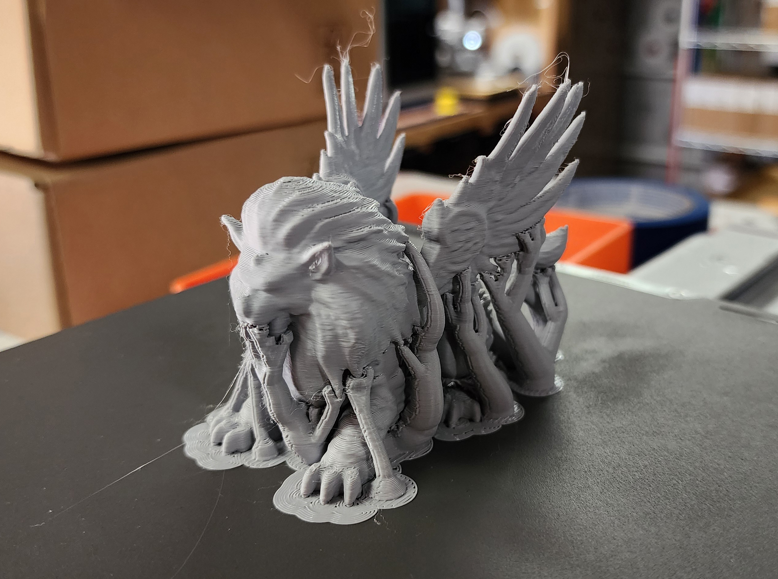 Miniatura 7 do modelo 3D Sphinx Miniature