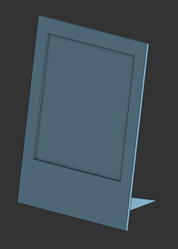 Polaroid-style image frame — miniatura 3