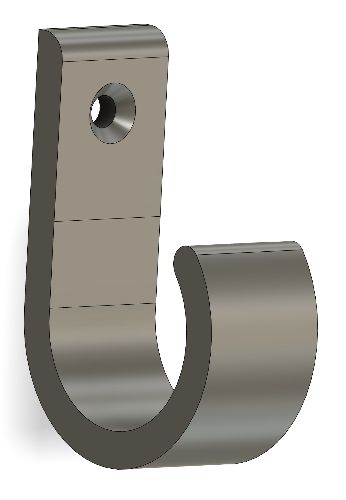 J Hook Simple 3.5mm hole