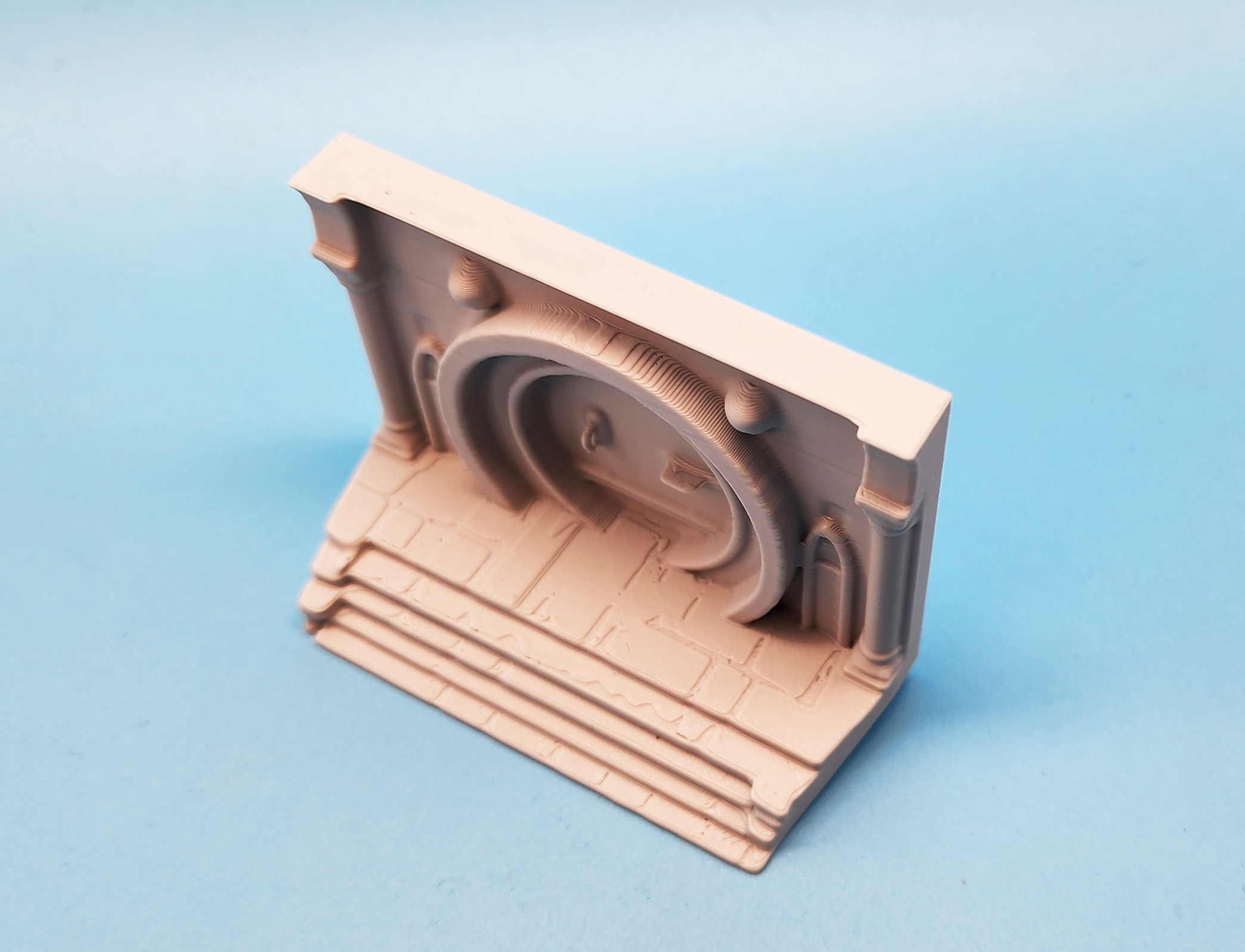 Round Vault Door Miniature — miniatura 2