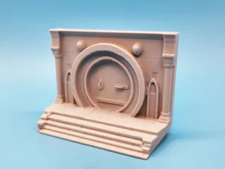 Round Vault Door Miniature