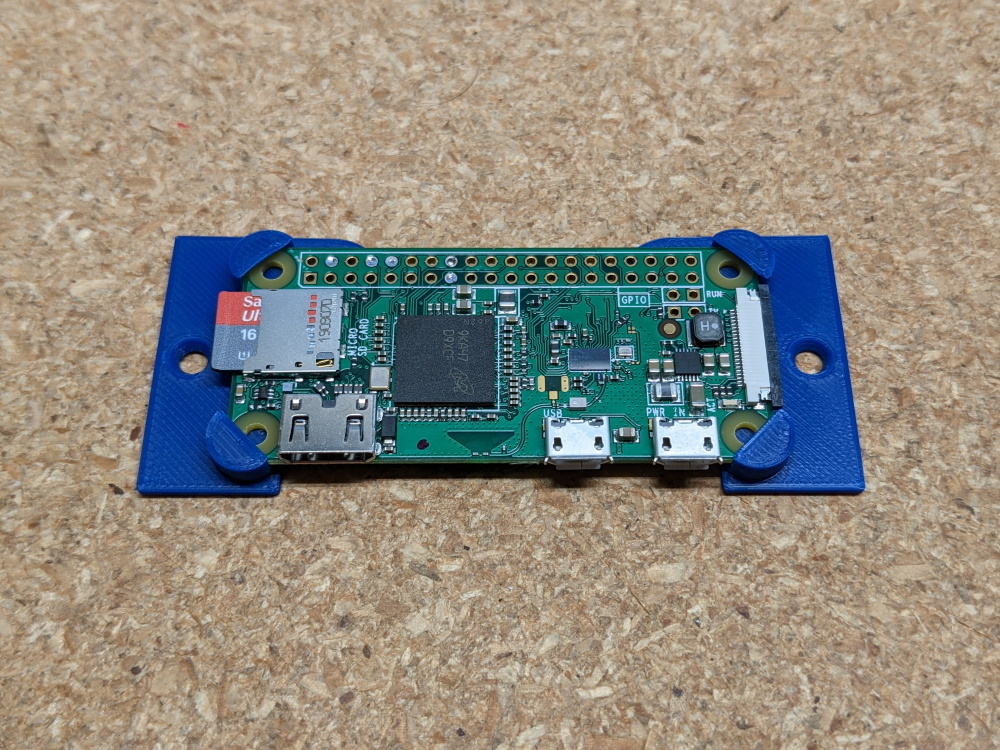 Rasberry Pi Zero Minimalist Mount