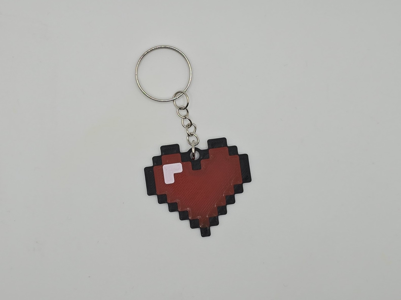Pixel Heart Keychain - Valentine's Day (Remix)