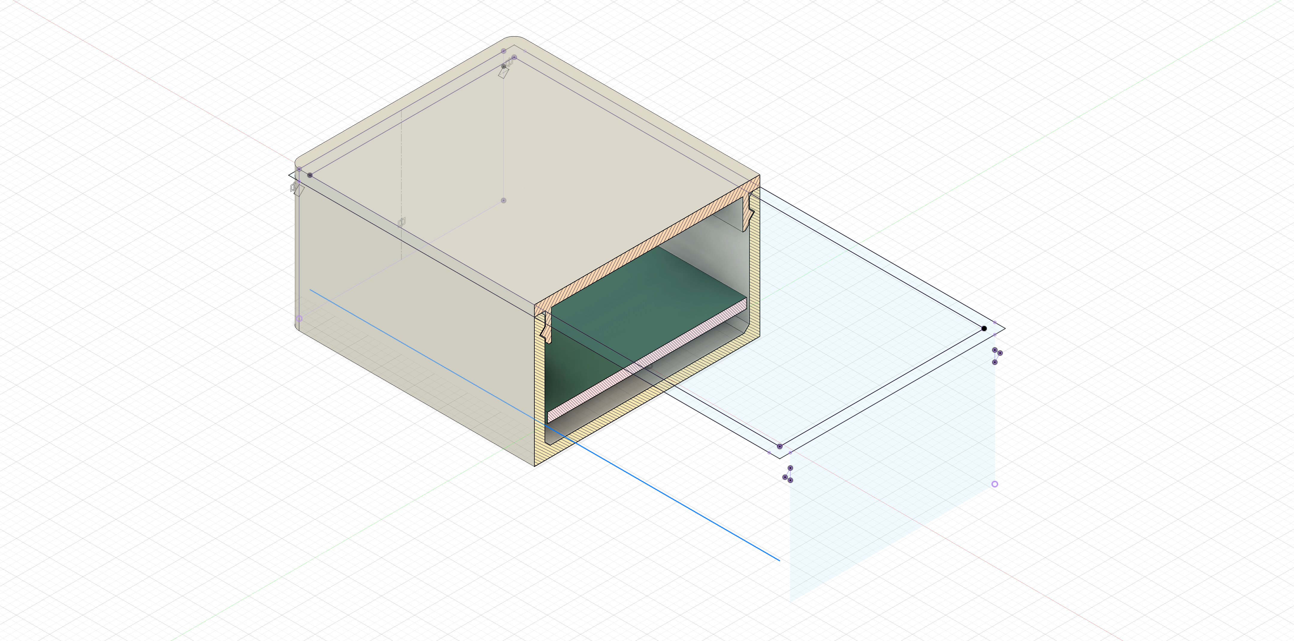 Miniatura 3 do modelo 3D Generic PCB Case (parametric)