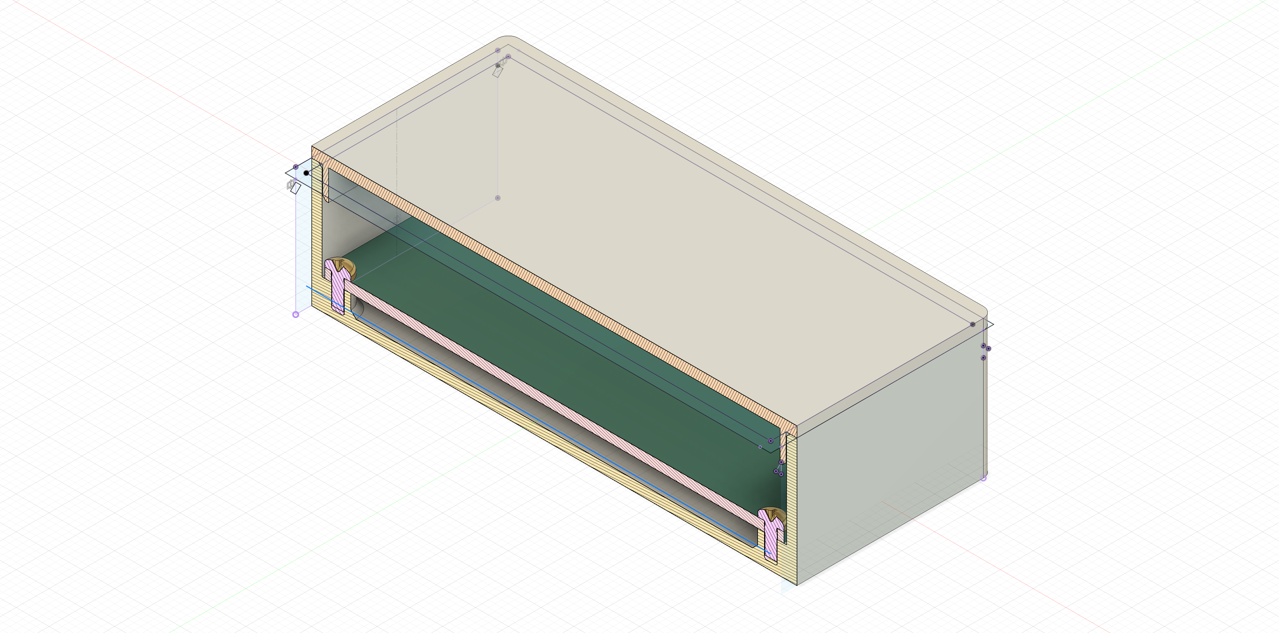 Miniatura 4 do modelo 3D Generic PCB Case (parametric)