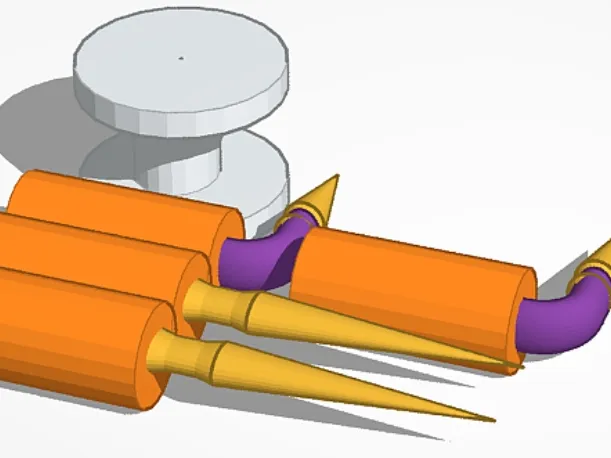 sculpture pick set with stand