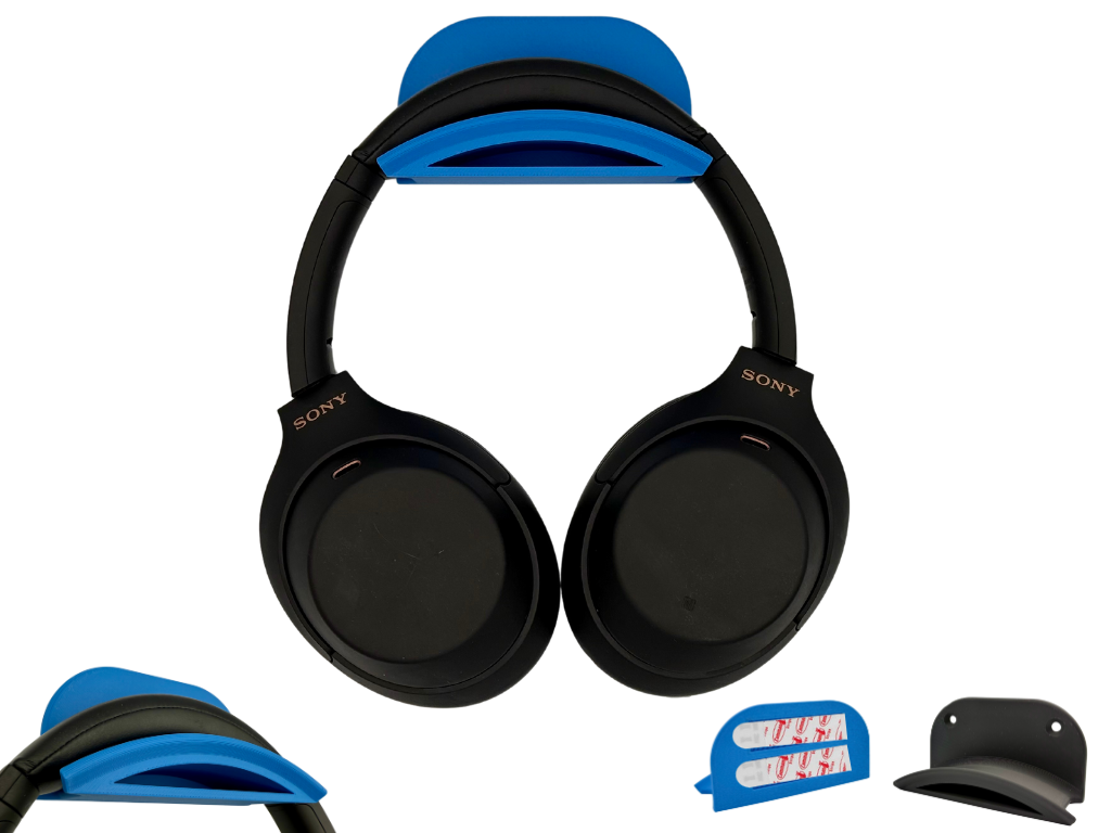 Headphone Holder for Wall, Desk, etc...