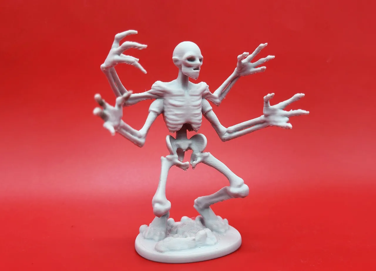 Four-Armed Skeleton Figure by Triple G Workshop | Download free
