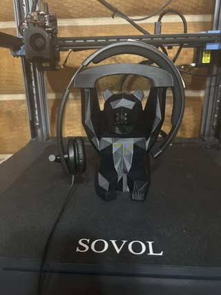 Bear Headphone Holder Together
