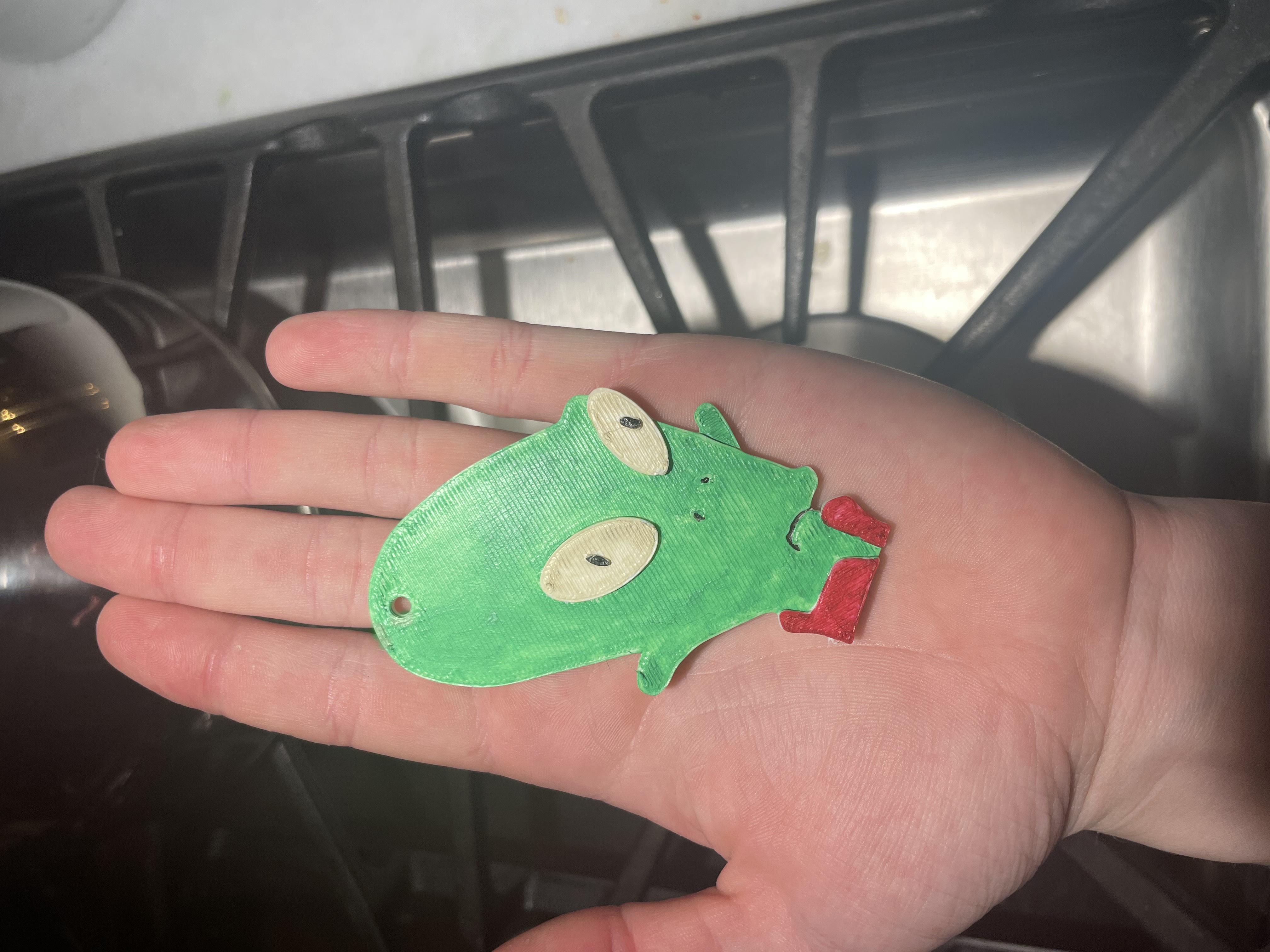 Futurama Kif Kroker Keychain