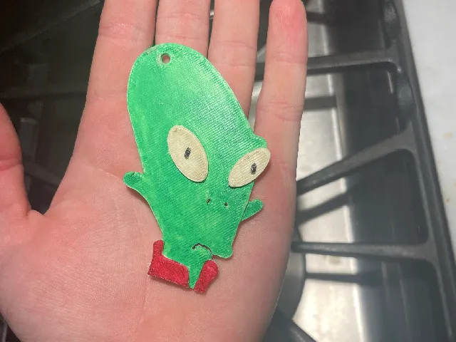 Futurama Kif Kroker Keychain