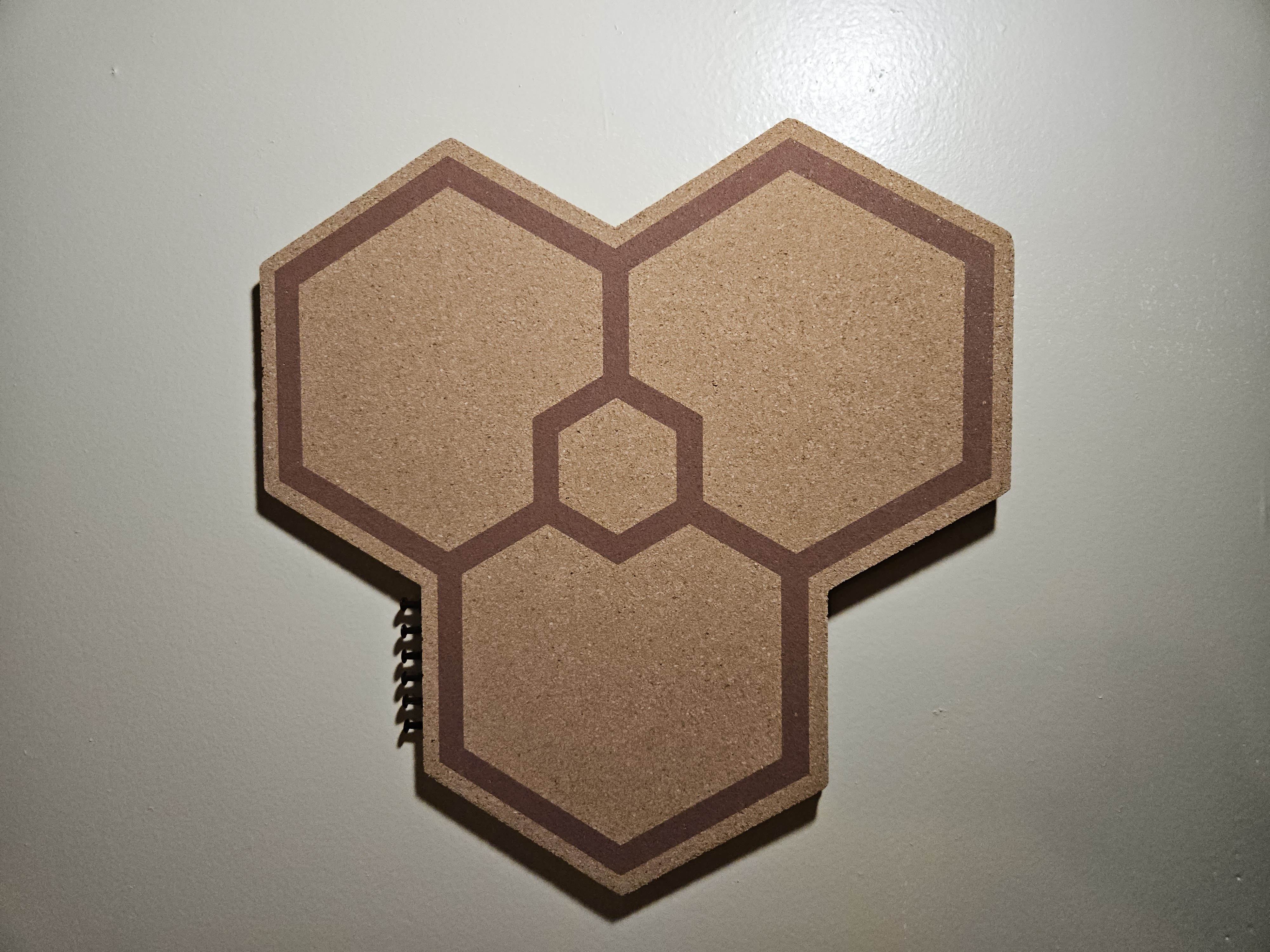WAN Cork Board Hangers for Command Strips