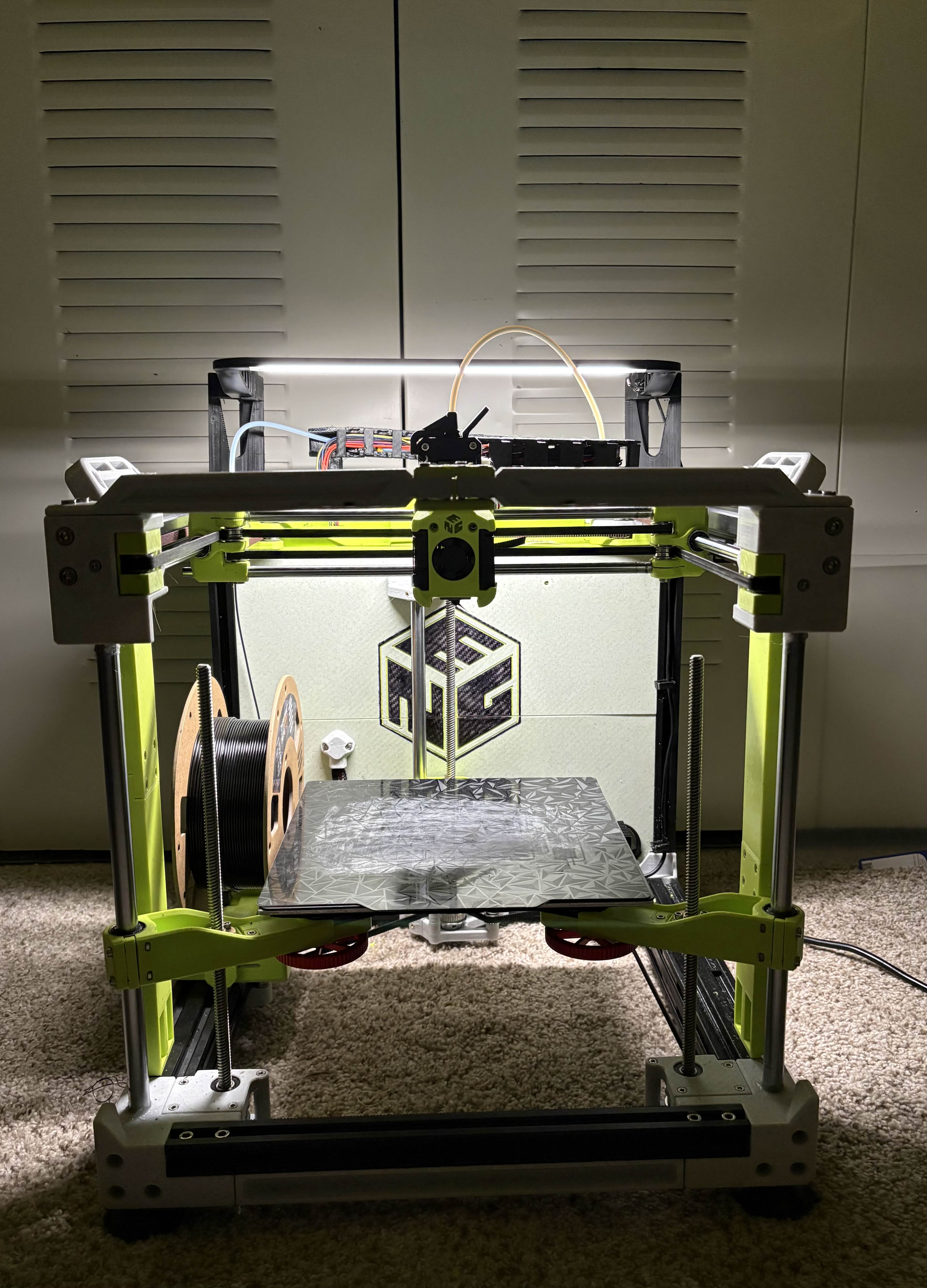 Creality Light Bar Mount - E3NG V1.2 3D model thumbnail