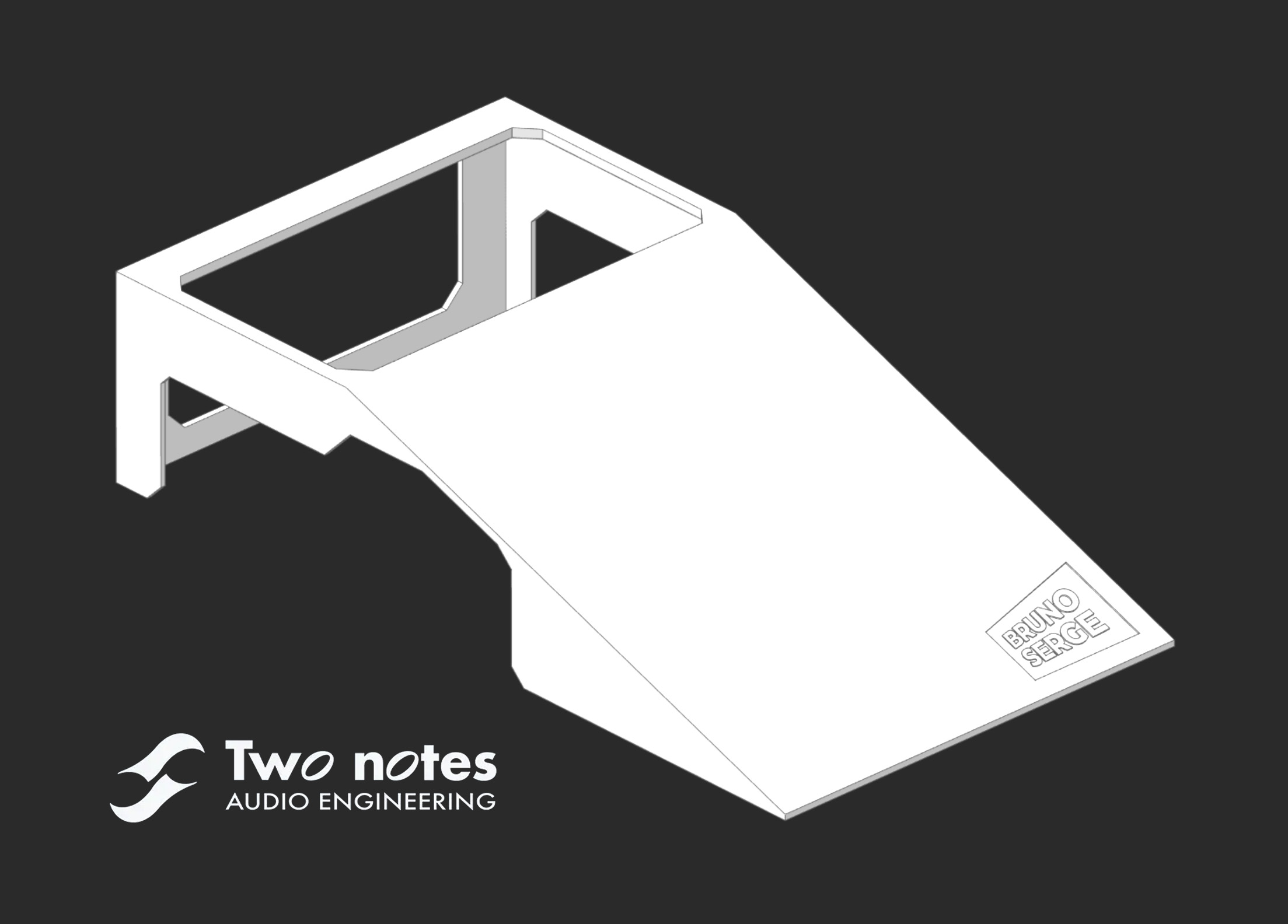Two Notes Pedal Cover for Opus / Torpedo C.A.B. M