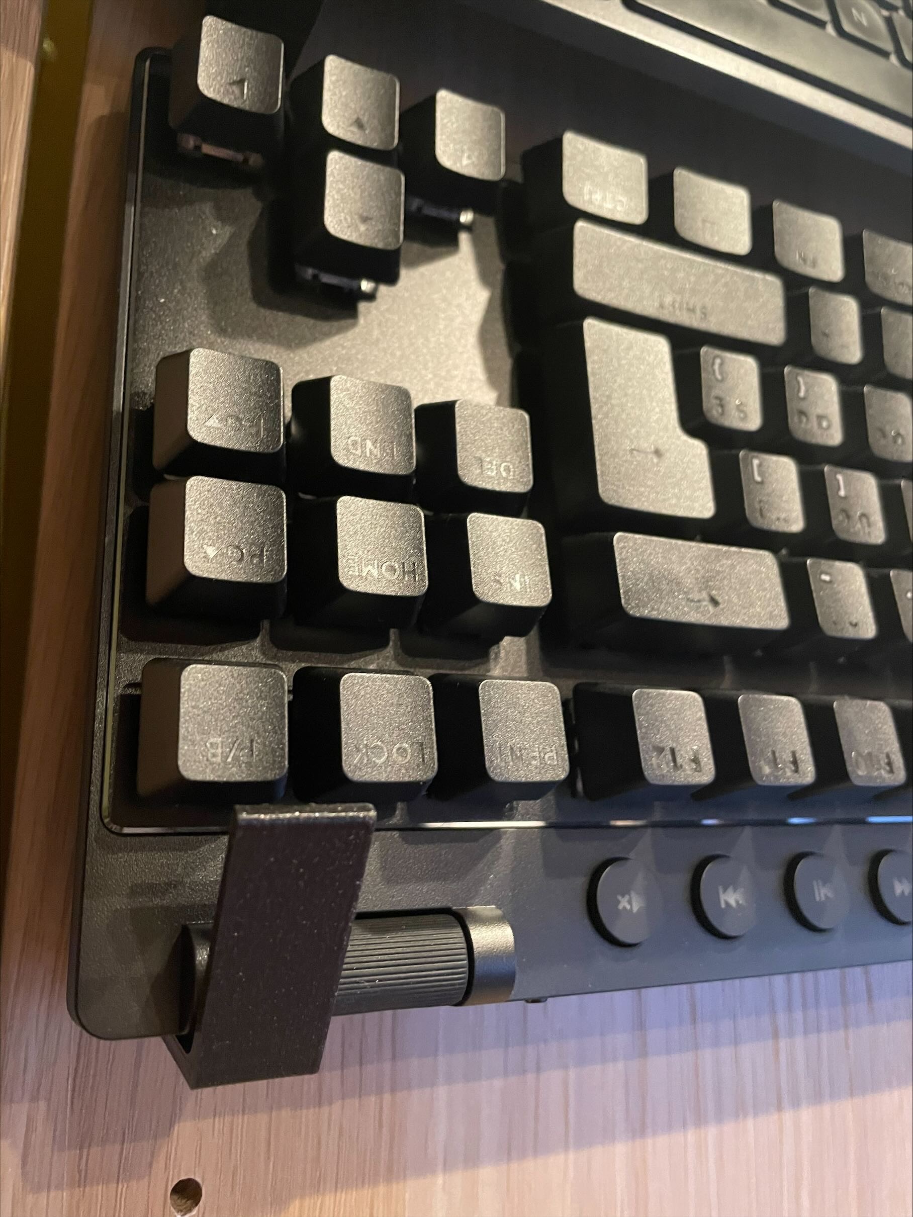 IKEA PAX Side Hooks – Convenient Keyboard Storage Solution