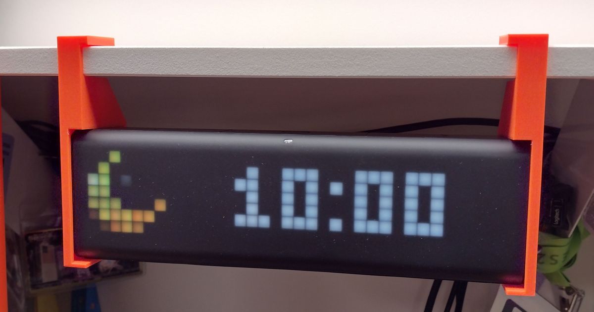 3D Printed LAMETRIC TIME / SHELF STAND by 3DMX