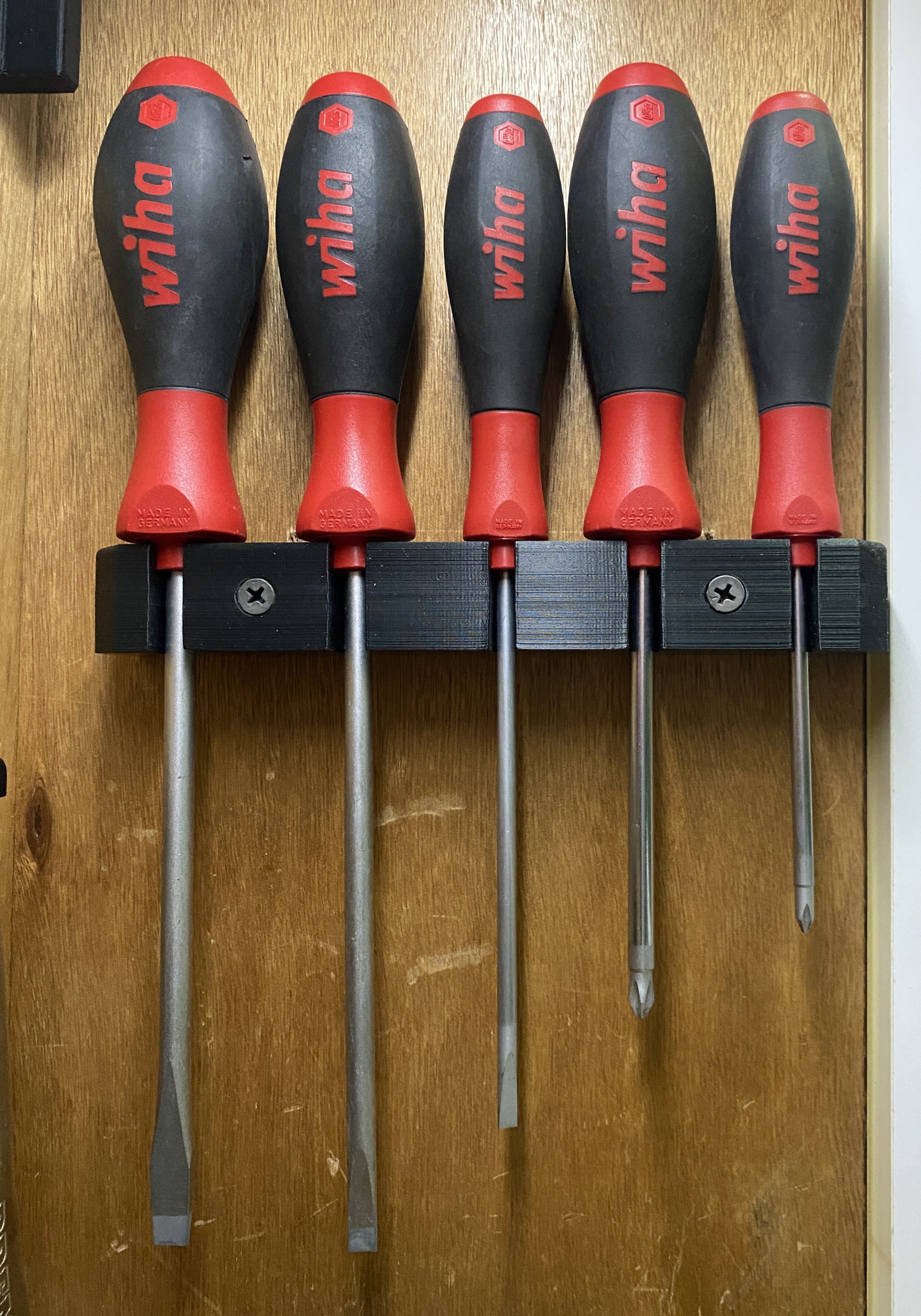 Wiha Screwdrivers Set Wall Mount