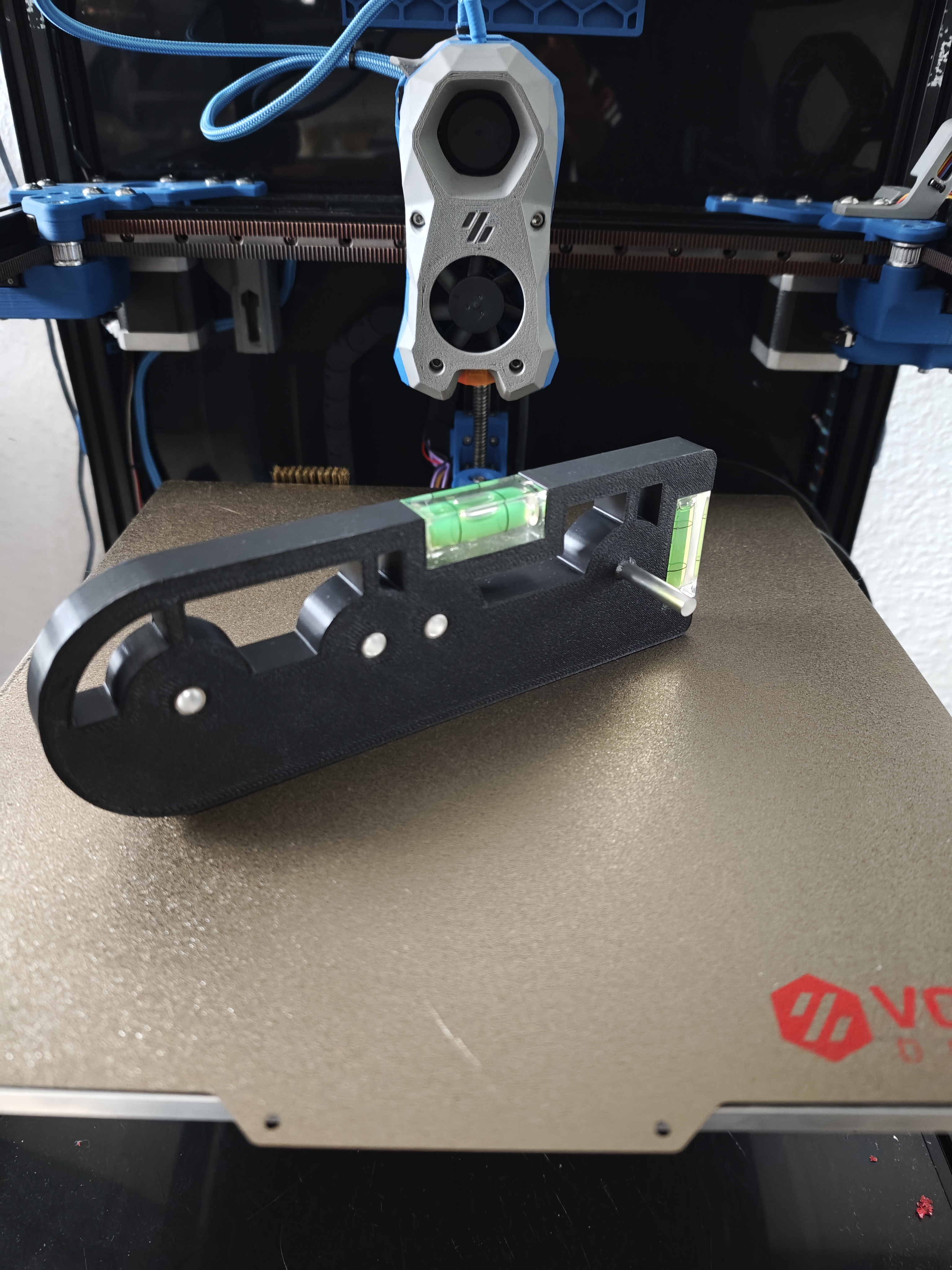 Miniatura 3 do modelo 3D Electroinstallation Level and drilling template
