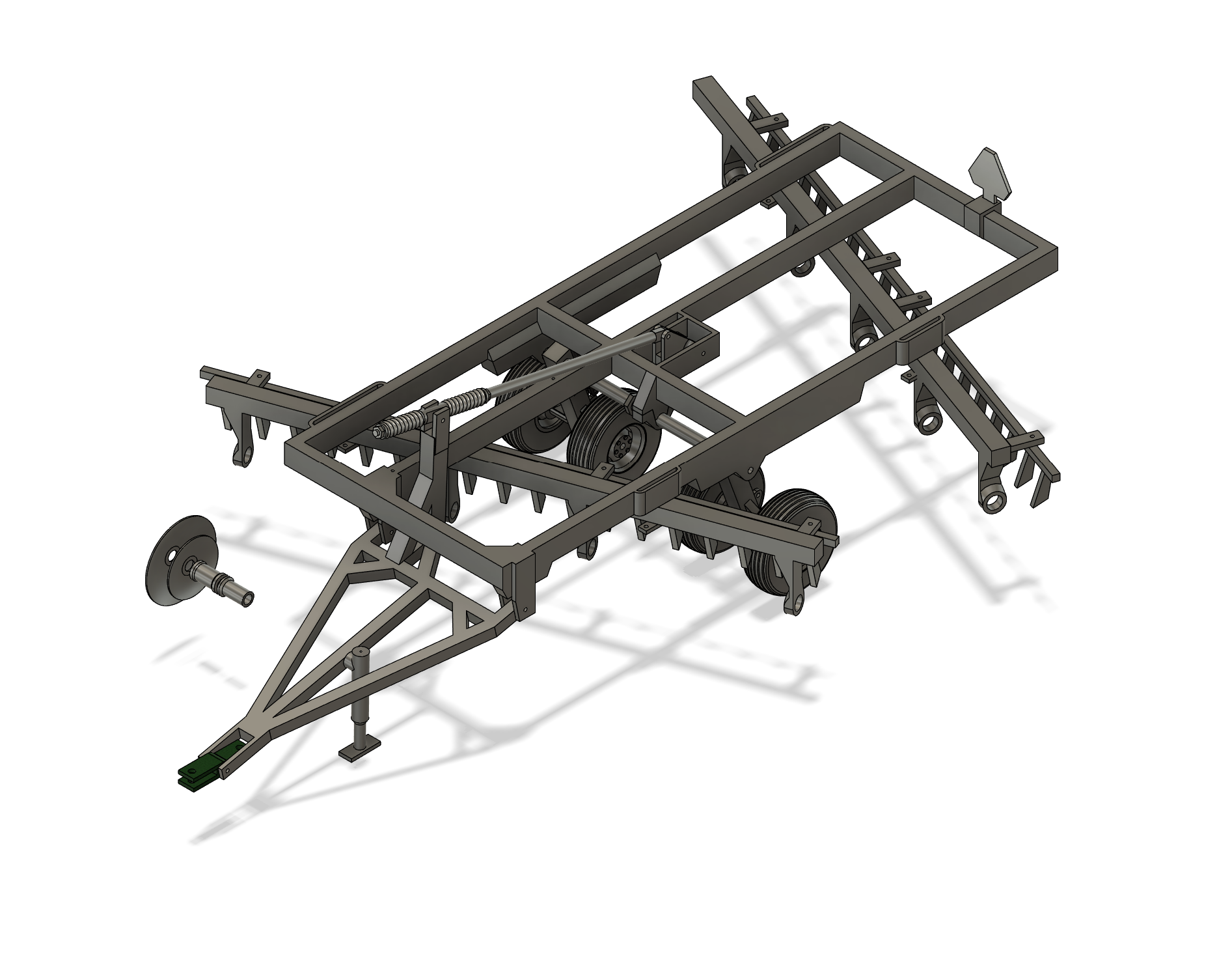 Wishek - 16ft Offset Disk - 1:16th Scale