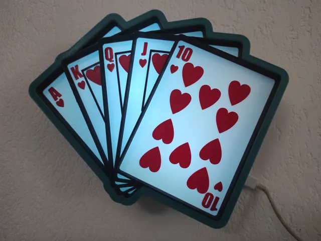 Wall decoration Poker