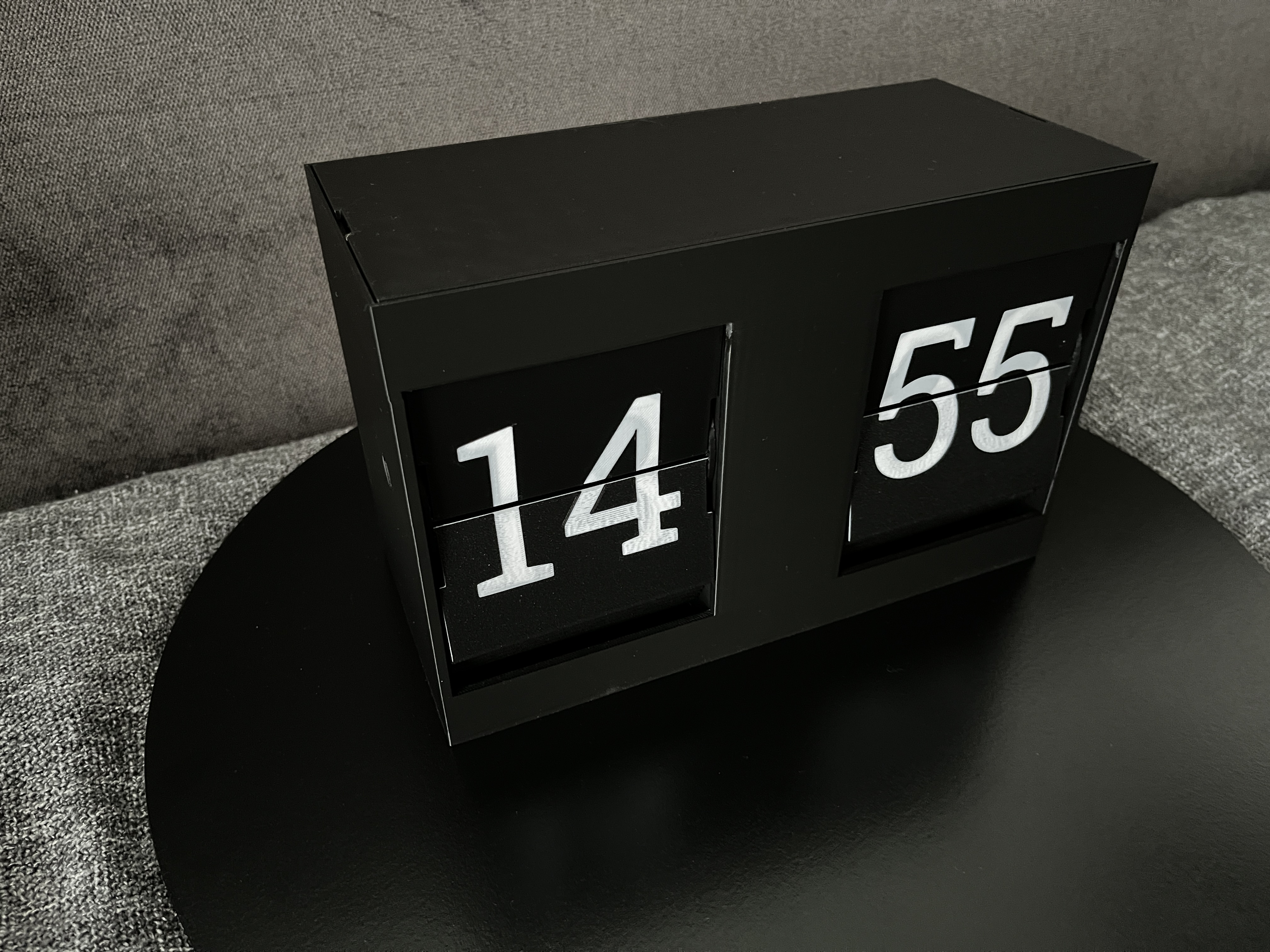 Miniatura 3 do modelo 3D Split flap clock