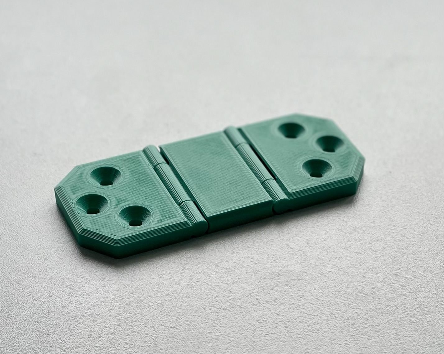 Double hinge (print in place) 360 degree opening