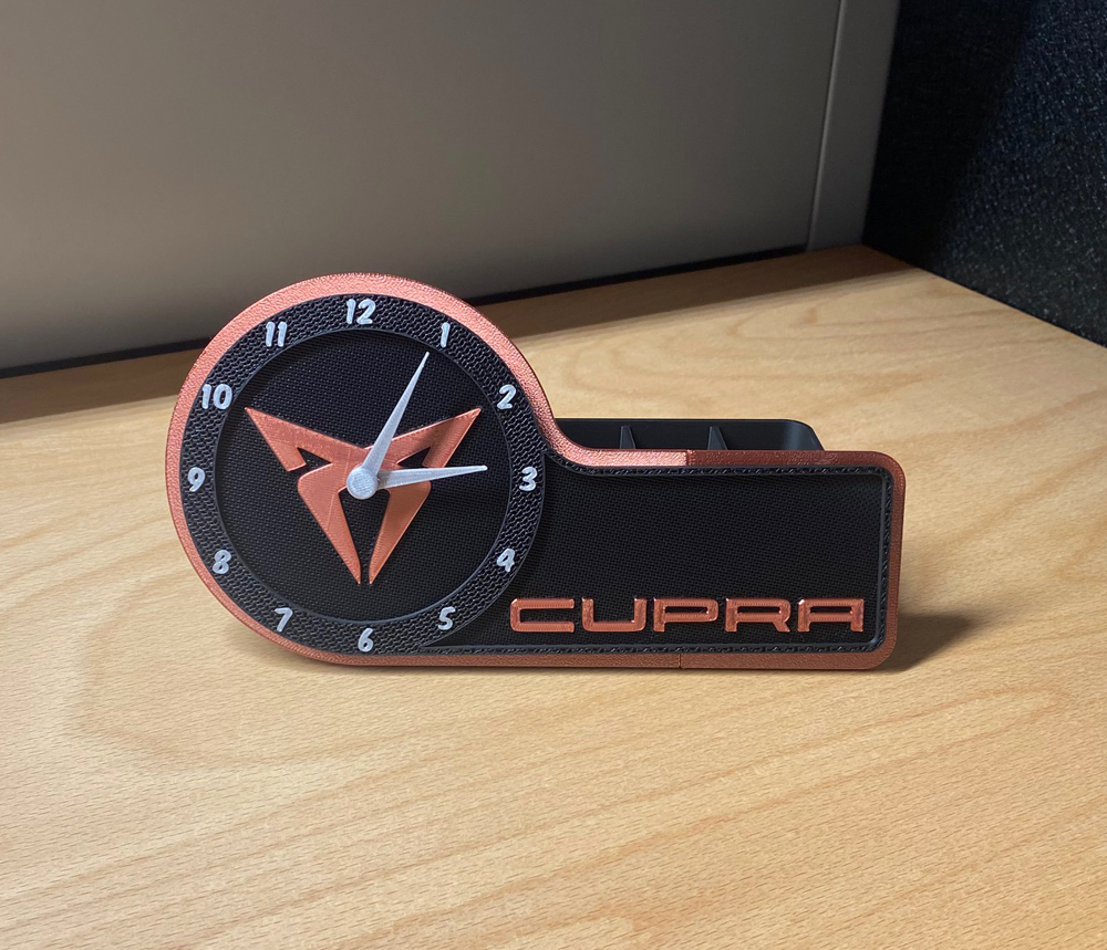 CUPRA Remix of Maker World Clock
