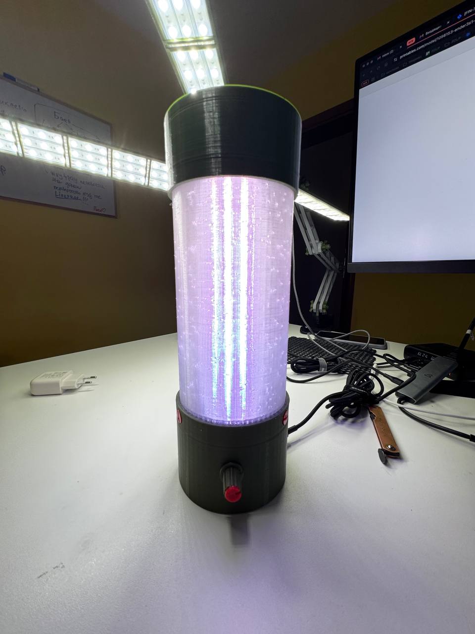 Gas Burner decorative lamp - night light