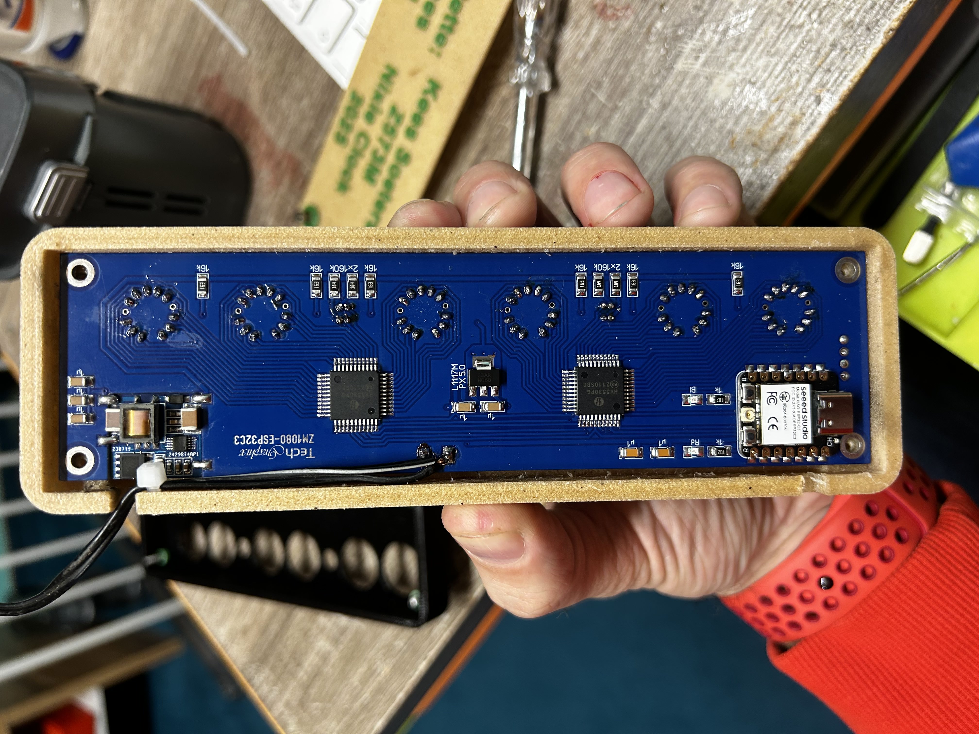 nixie clock housing